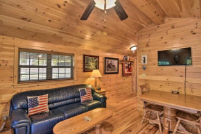 Cozy Anchors Away Cabin Hideaway with Fire Pit!